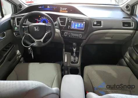 2014 Honda Civic Ex z USA, uszkodzony, nr VIN 2HGFB2F88EH554033